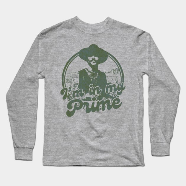 im in my prime /// vintage style Long Sleeve T-Shirt by DewaJassin